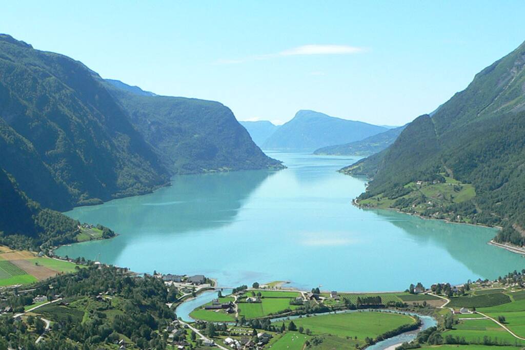 Skjolden overview