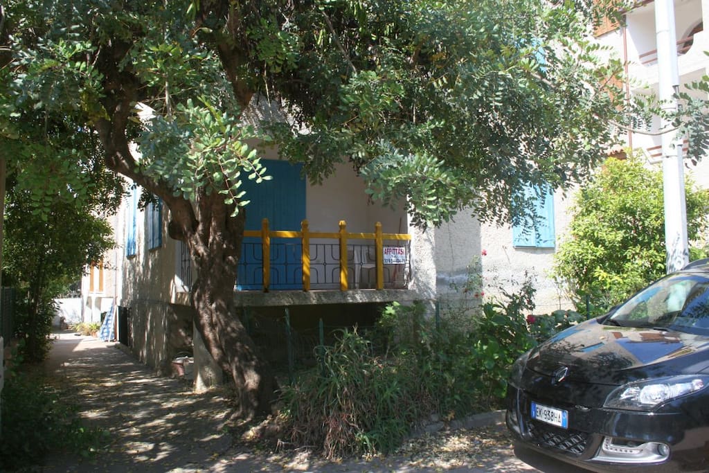 Esterno e veranda appartamento