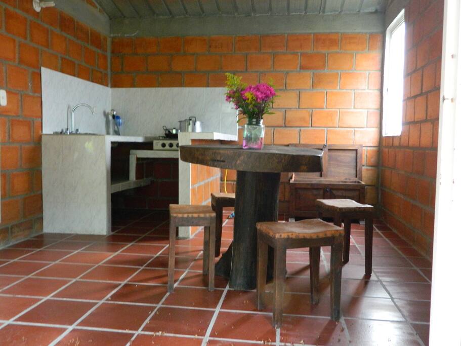 cocina y comedor