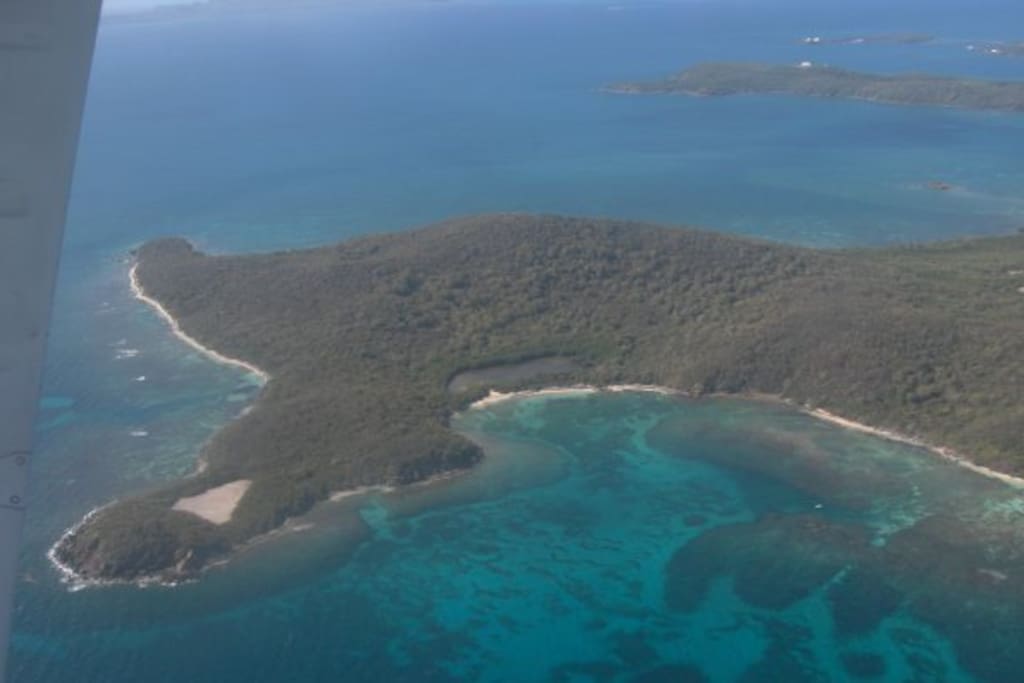 Aerial photo of Culebra