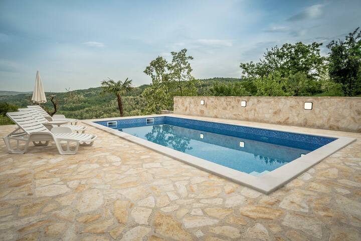 Istrian Villa with pool and great view