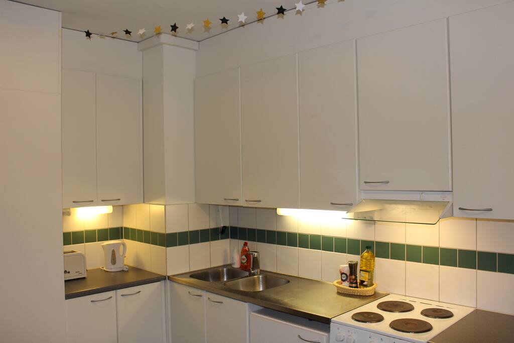 Well-equipted kitchen