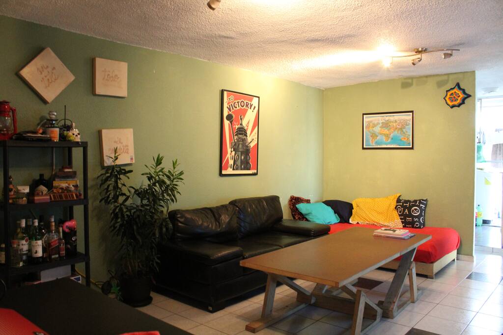 the living room