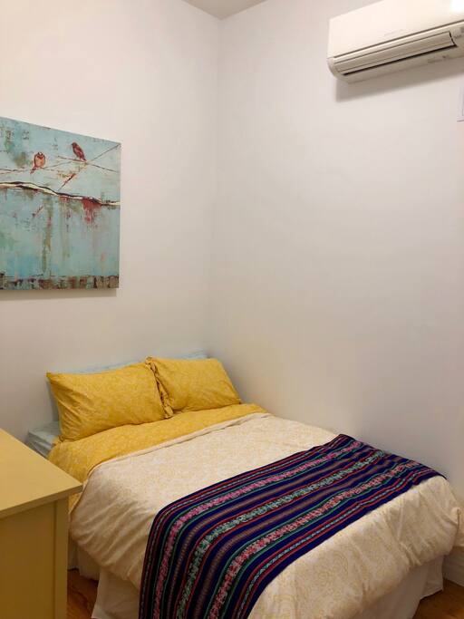 Guest Bedroom with AC/Heater and Dresser