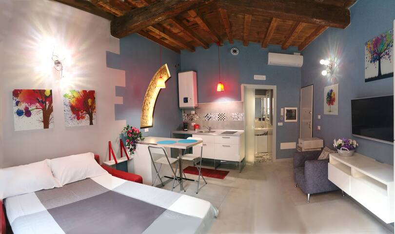 AL 42 monolocale centro con bici