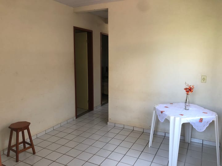 Obývačka a prístup do spální