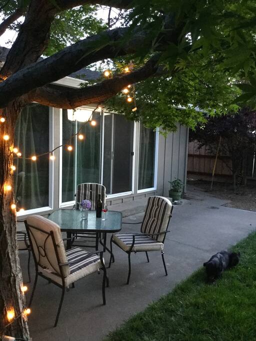 Relax on the patio after a long day of exploring or simply enjoy alongside a coffee, tea or light breakfast.