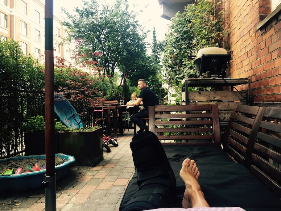 Private yard