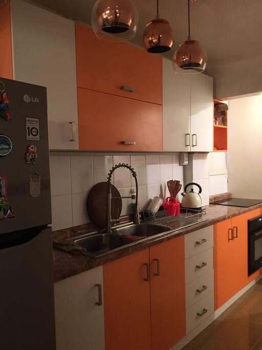 Cocina y horno eléctrico