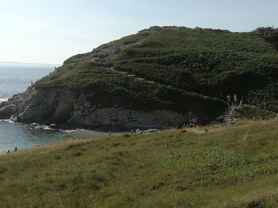 plage à 200 mètres