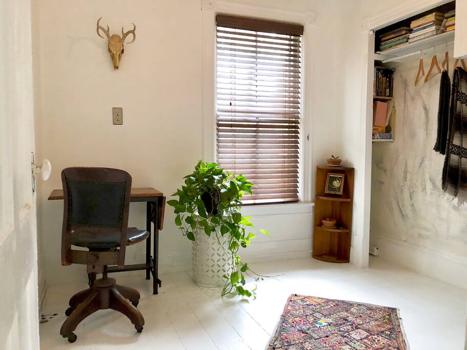 Office (3rd Bedroom) for work, sleep or both | View from 2nd floor foyer. Office is also connected to Master Bedroom via door passageway