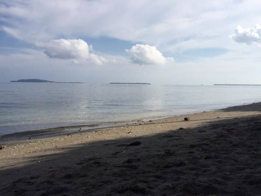 50 meters from the hostel