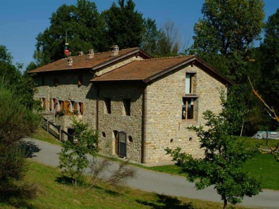 Retro dell'agriturismo