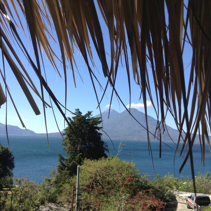 View from the Palapa (outdoor living area)
