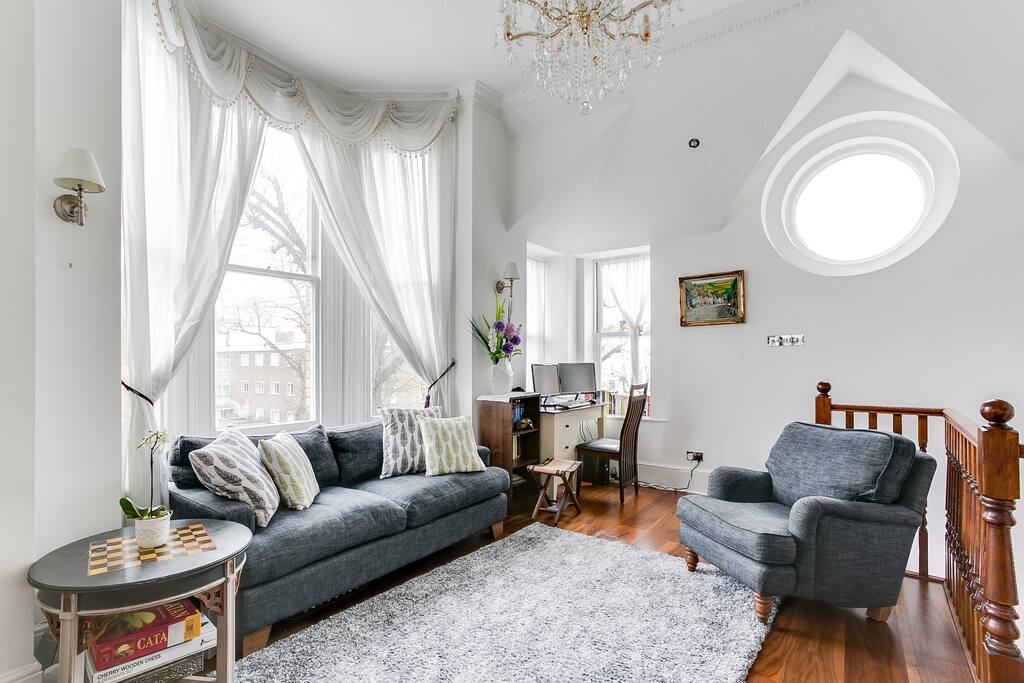 Beautiful and bright living room