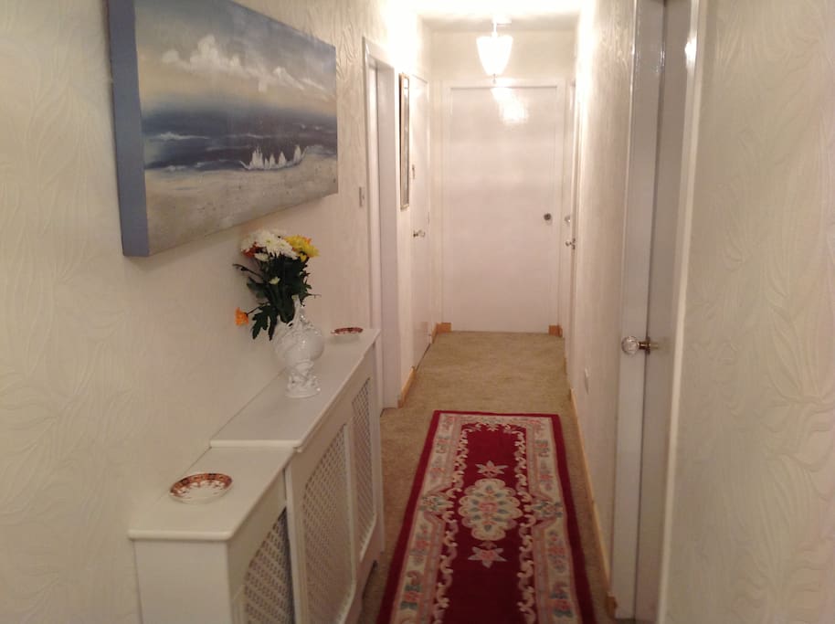 Hallway to all rooms