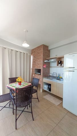 Entire home with 1 bedrooms in Caldas Novas - Apto em Caldas Novas Com Piscinas, Churrasqueira.