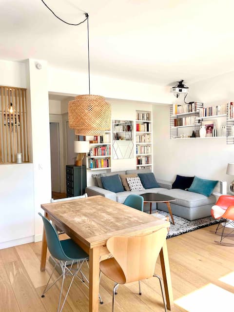 Popular Airbnb listing: Charming garden apartment 1 km from Paris in Montrouge