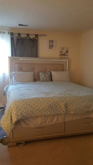 king size bed that warms up