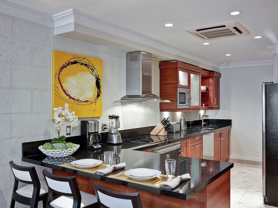 Equipped and modern kitchen