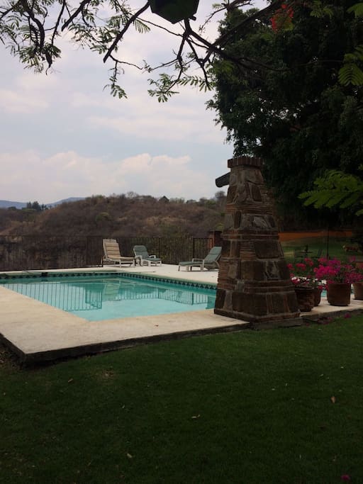Alberca con vista panorámica