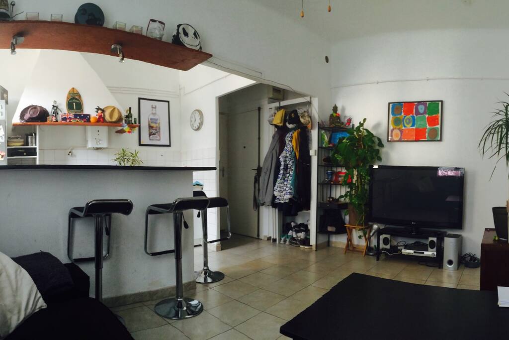 Living-room + Kitchen