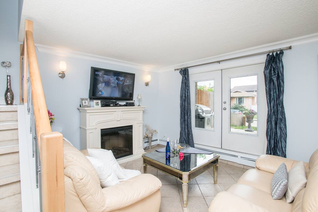 Private Entrance and Open Concept