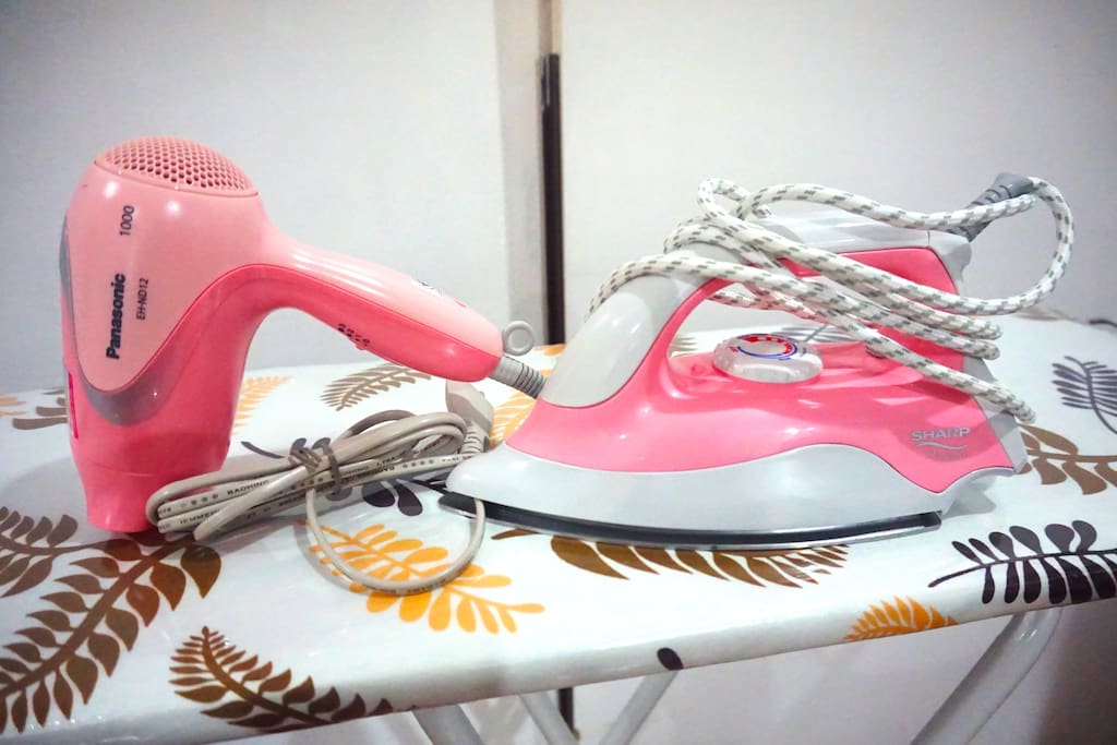 ็็Hair dryer and Iron