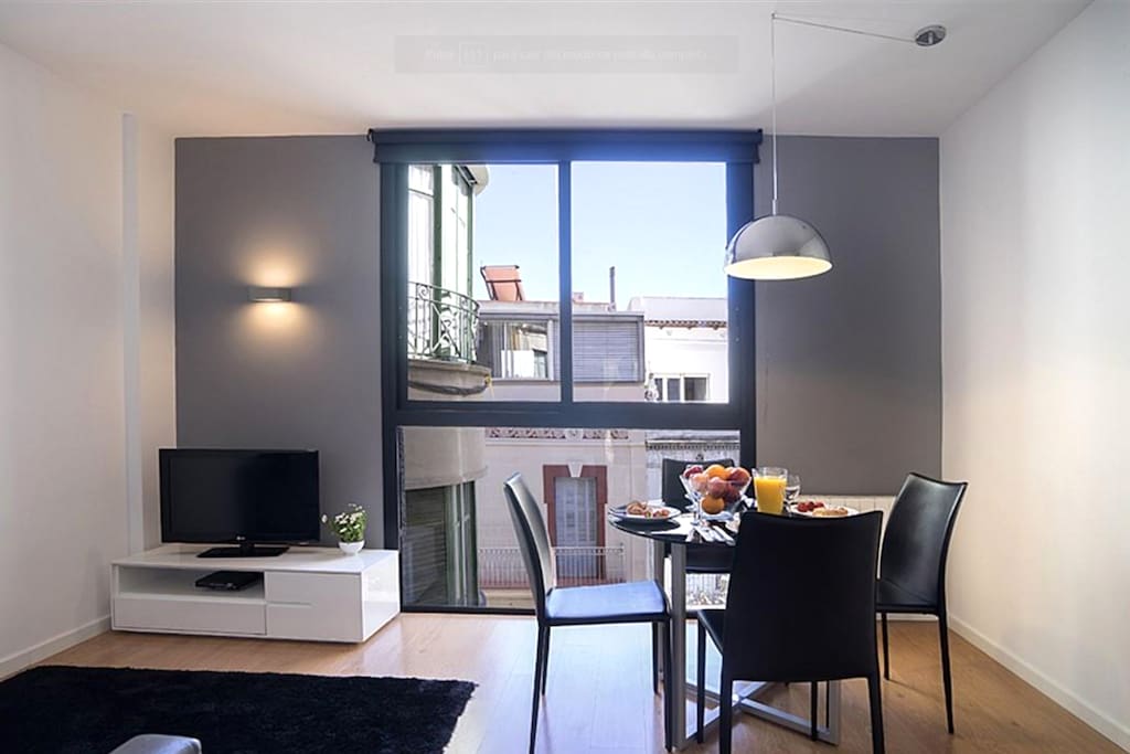 living and dining room