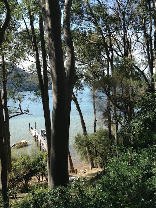 View of Morning Bay from the front deck.