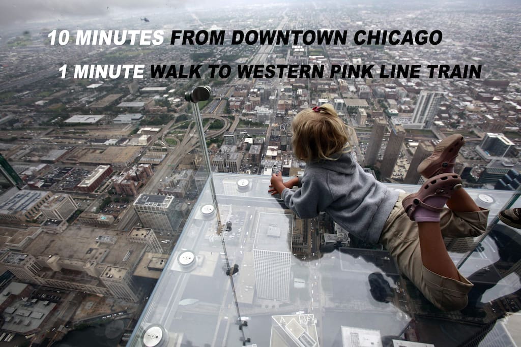 Check out Chicago's famous Skydeck! Walk on air!