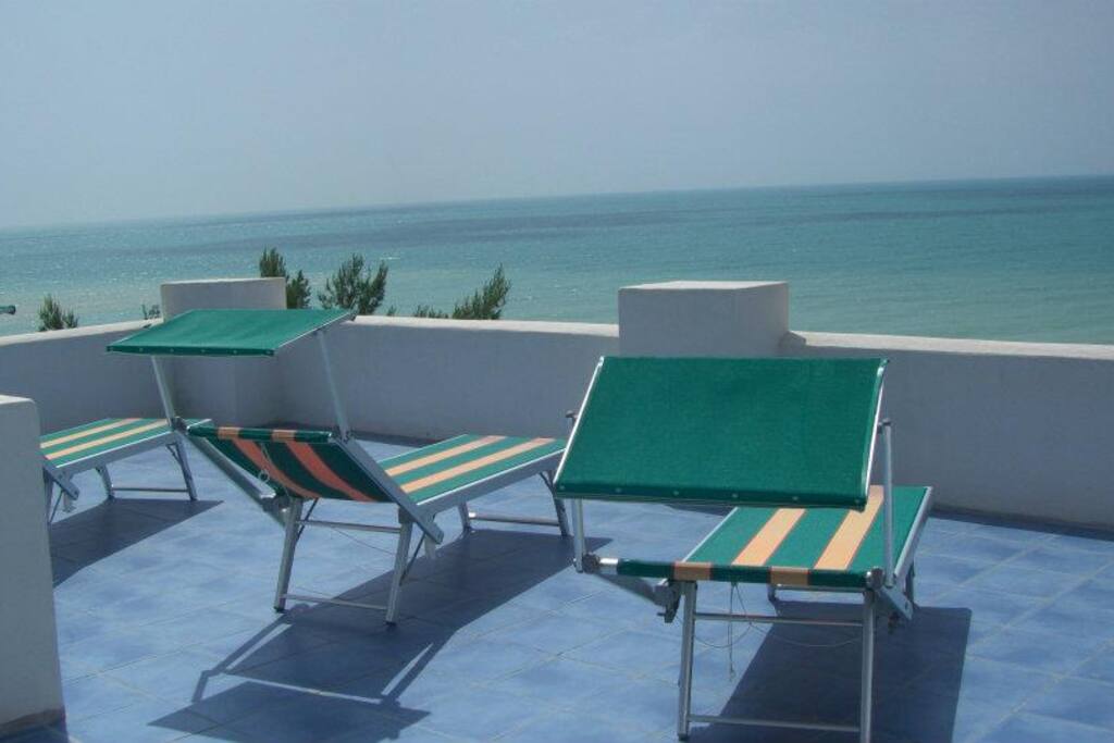 Terrazzo solarium panoramico