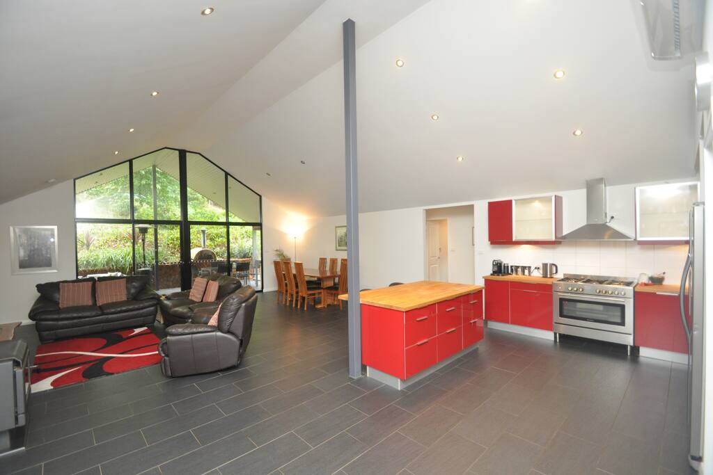 Open plan family room
