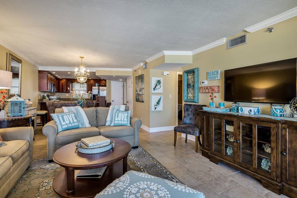 Living Room with Brand New Fu