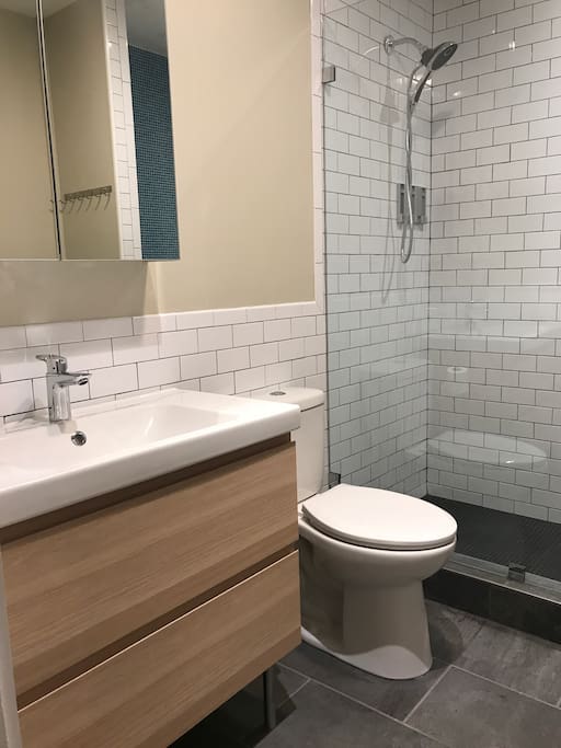 Private En-suite bathroom with shower