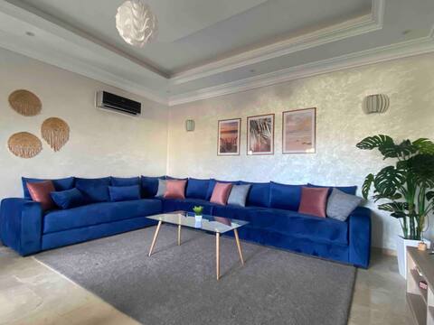 Top Airbnb: Charming villa in Savannah beach, Sidi Rahal in Lamharza Essahel