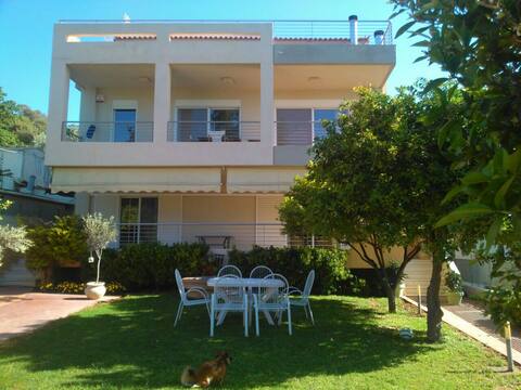 House with garden, near Airport