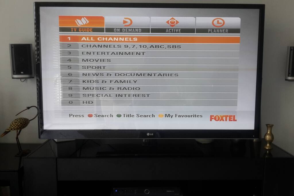 FOXTEL Platinum. Sport's, Movies and Children's channel's. Recordable device