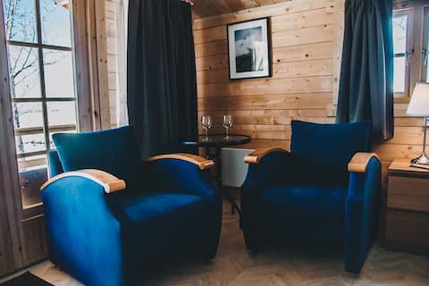 Rauduskridur farm. The Blue cabin.