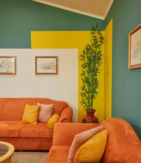 Fresh & Colorful Apartment in the Heart of Blloku