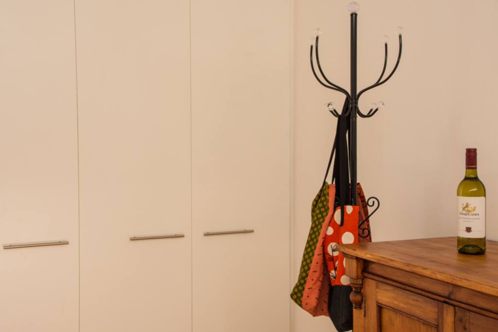 Enough space to hang things
