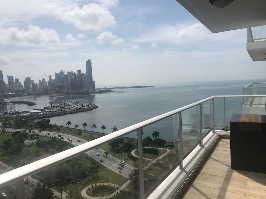 vista del balcon