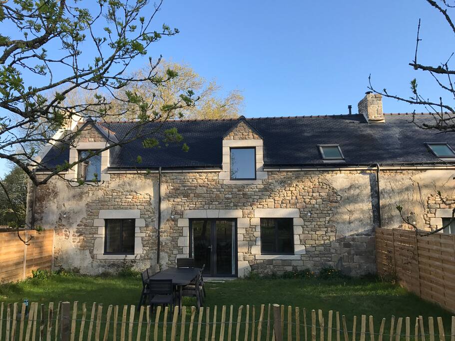 Vue extérieure de la maison