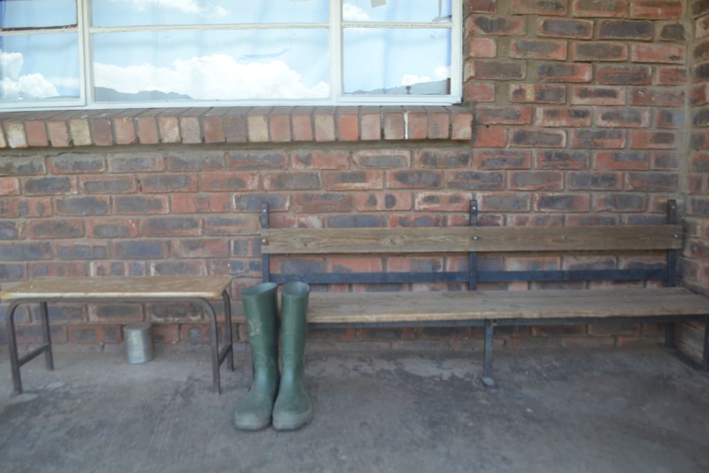 Go ahead! On a rainy day, grab some rain boots and enjoy a walk in the nearby city or Mt. Moorosi. Enjoy a beer or some hot "papa," the main staple food of Lesotho (which is eaten with delicious sauces to dip in).
