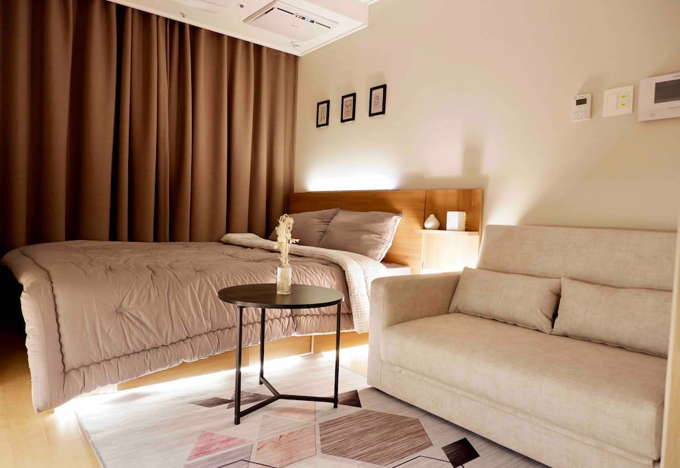 1)中文服務New building🌟3mins from station/Free Wifi🌟 - 중구의 아파트에서 살아보기, 서울특별시, 한국