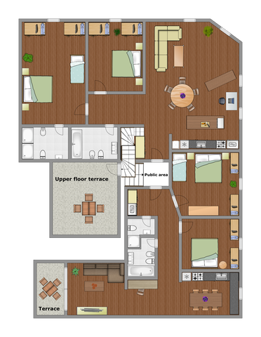 Luxury Loft 4-Bedrooms, 4-Bathrooms (Old Town) gallery image 2