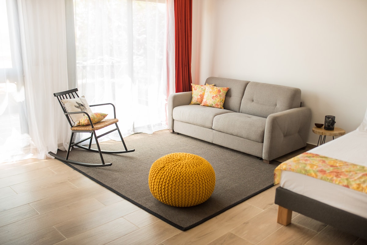 Vista al mar en la habitación Ylang Ylang