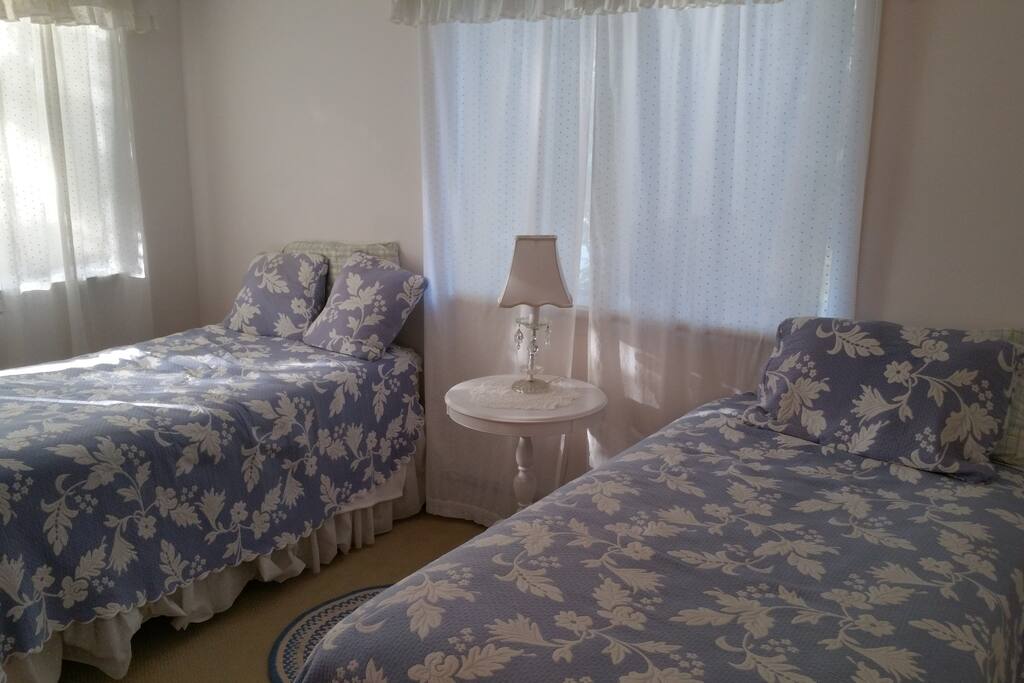 We call this the blue bedroom