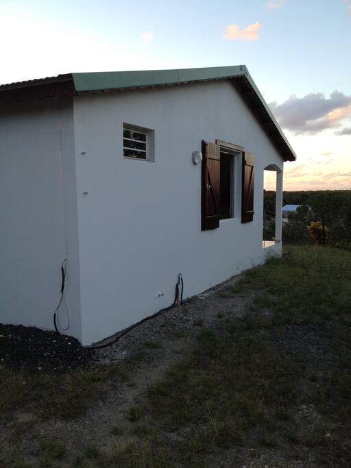 Vue extérieur bungalow