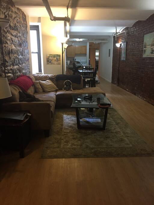 Living Room (Couch facing TV, not shown)